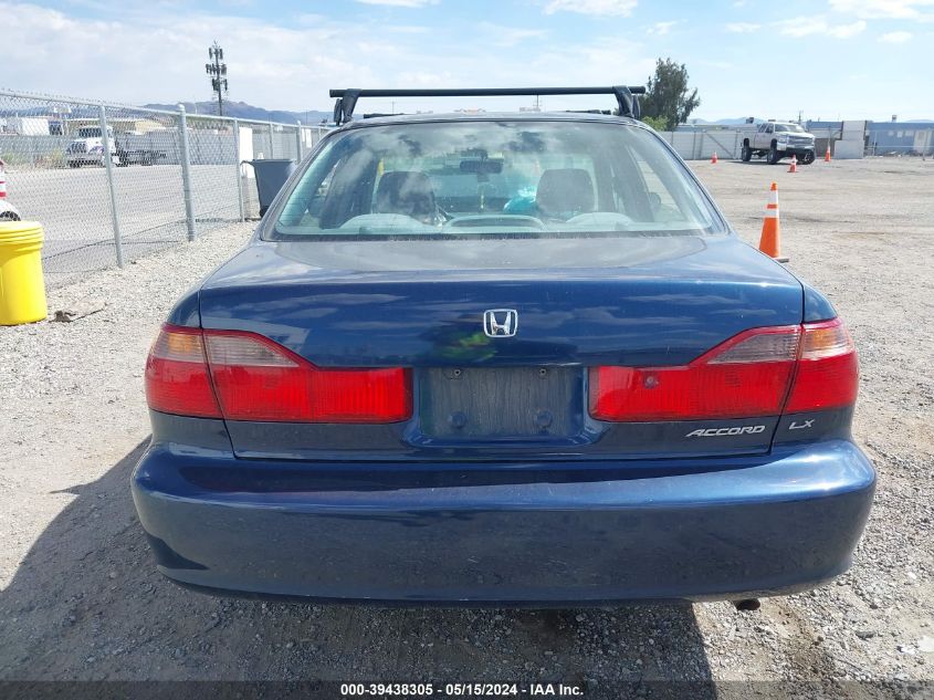 2000 Honda Accord 2.3 Lx VIN: 1HGCG554XYA063826 Lot: 39438305