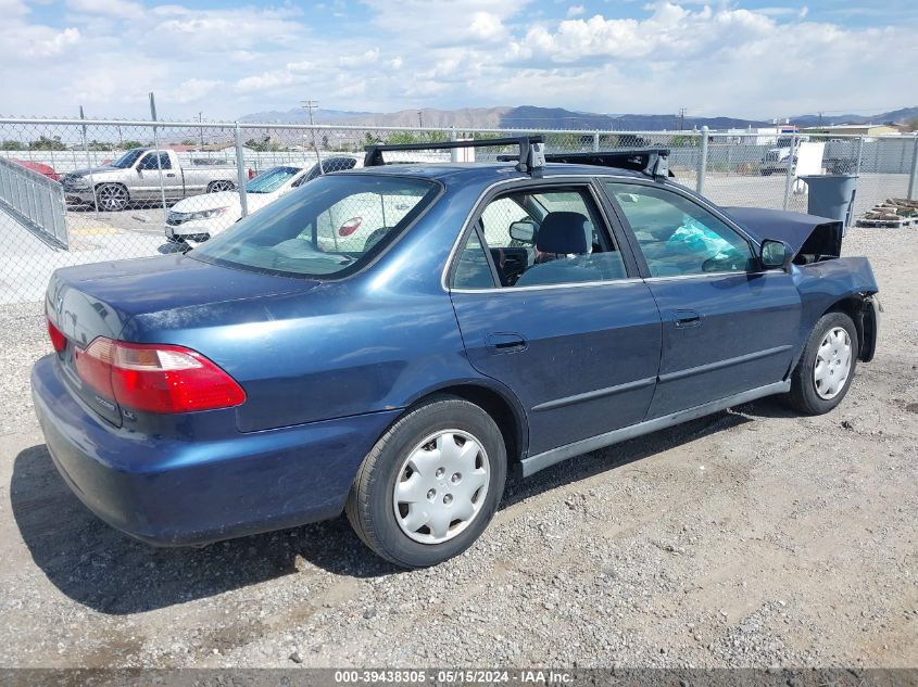 2000 Honda Accord 2.3 Lx VIN: 1HGCG554XYA063826 Lot: 39438305