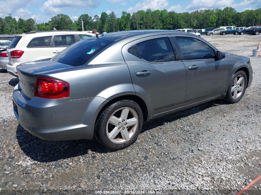 2013 Dodge Avenger Se VIN: 1C3CDZAB3DN681175 Lot: 39438307