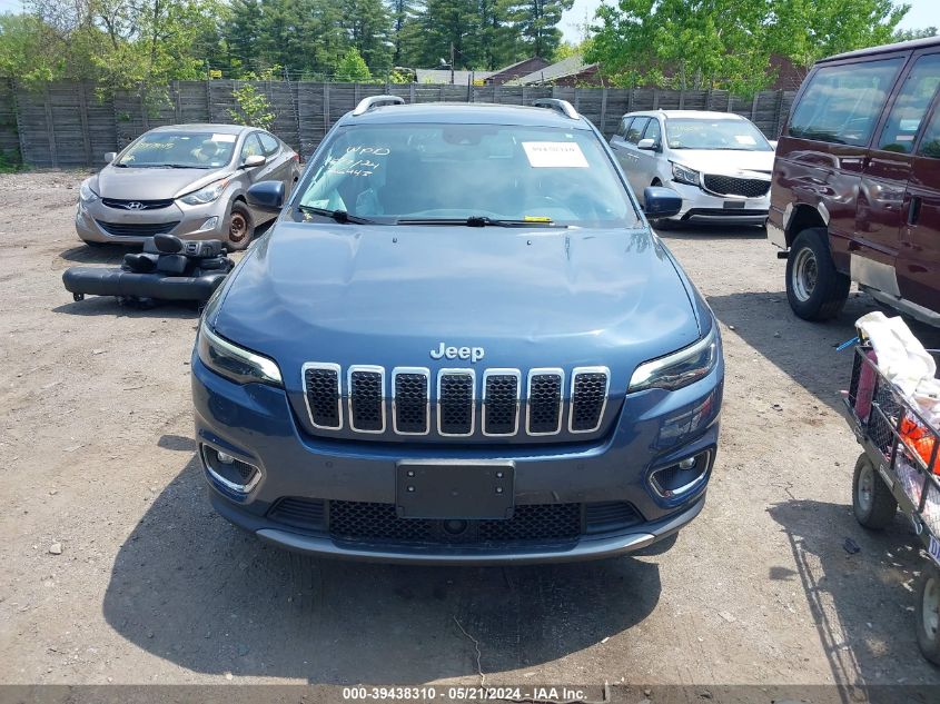 2021 Jeep Cherokee Limited 4X4 VIN: 1C4PJMDX5MD197109 Lot: 39438310