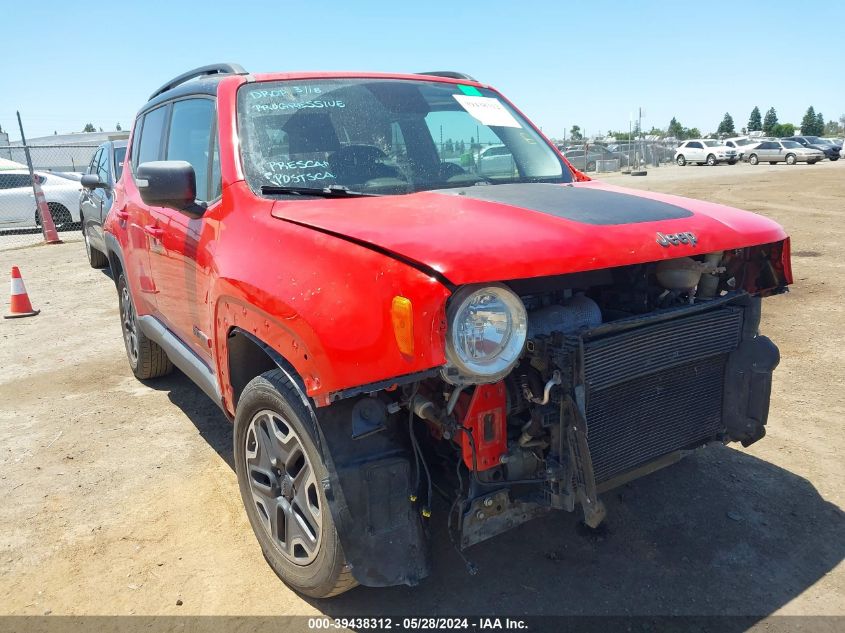 2016 Jeep Renegade Trailhawk VIN: ZACCJBCT8GPD29870 Lot: 39438312