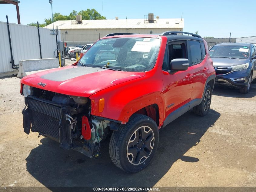 2016 Jeep Renegade Trailhawk VIN: ZACCJBCT8GPD29870 Lot: 39438312