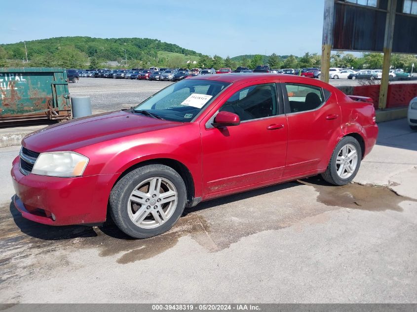 2010 Dodge Avenger R/T VIN: 1B3CC5FB0AN156488 Lot: 39438319