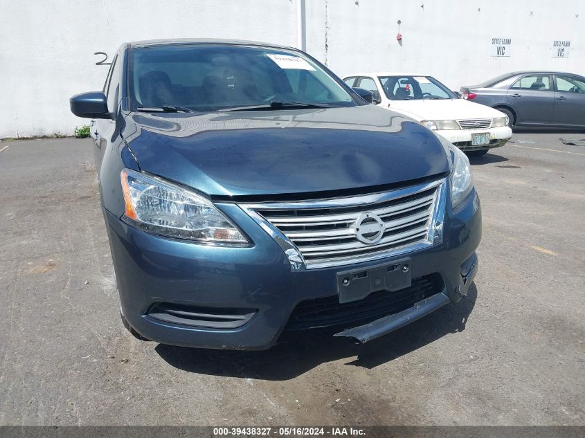 2014 Nissan Sentra Fe+ S/Fe+ Sv/S/Sl/Sr/Sv VIN: 3N1AB7AP5EL664178 Lot: 39438327