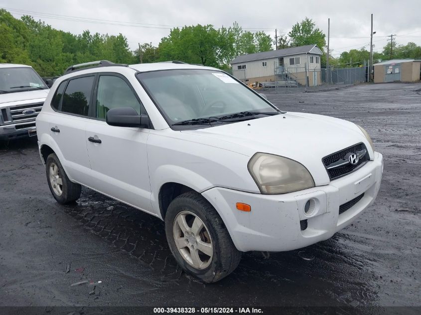 2007 Hyundai Tucson Gls VIN: KM8JM12B87U649671 Lot: 39438328