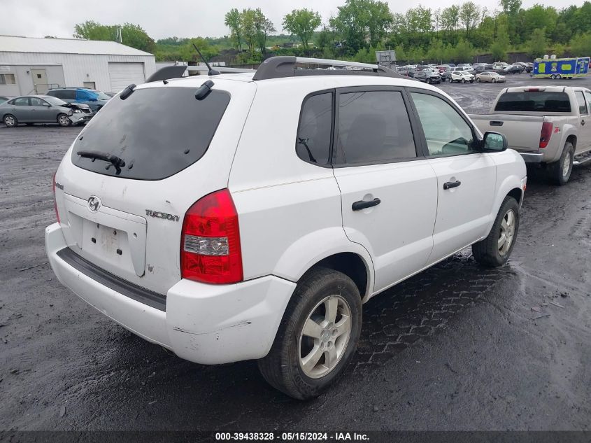 2007 Hyundai Tucson Gls VIN: KM8JM12B87U649671 Lot: 39438328