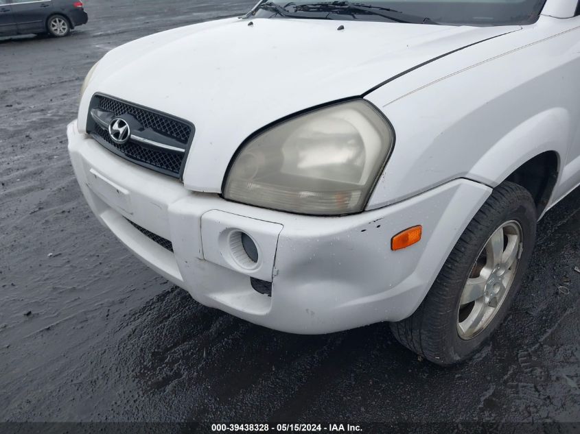 2007 Hyundai Tucson Gls VIN: KM8JM12B87U649671 Lot: 39438328