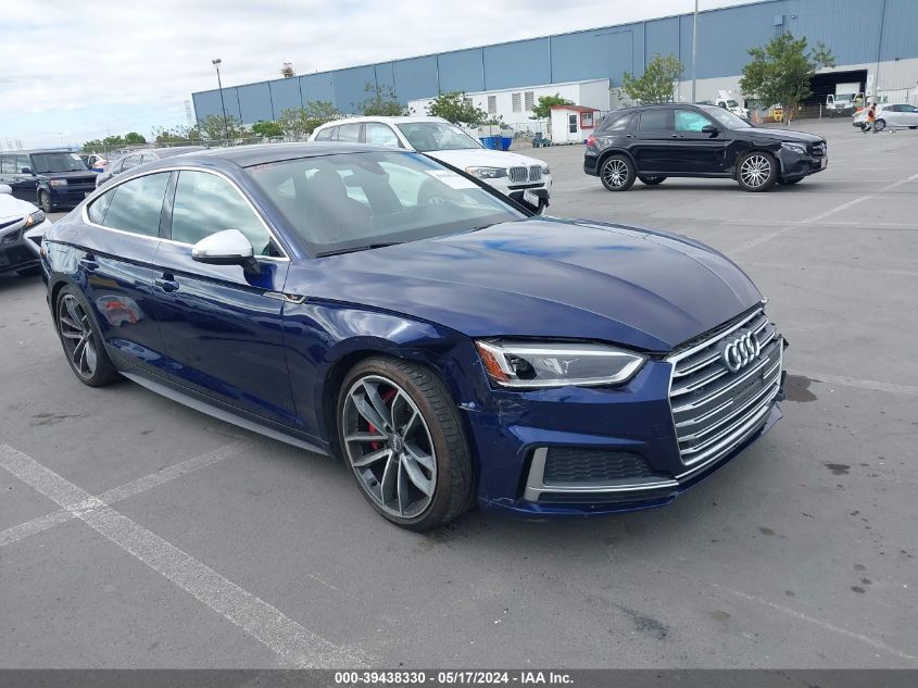 2018 Audi S5 3.0T Premium Plus VIN: WAUB4CF53JA045766 Lot: 39438330