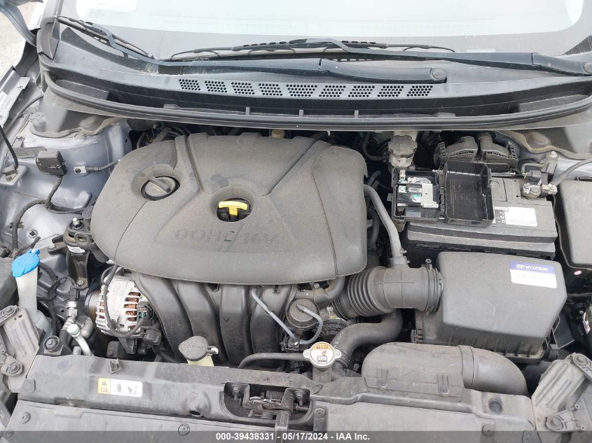 2012 Hyundai Elantra Limited (Ulsan Plant) VIN: KMHDH4AE2CU353425 Lot: 39438331