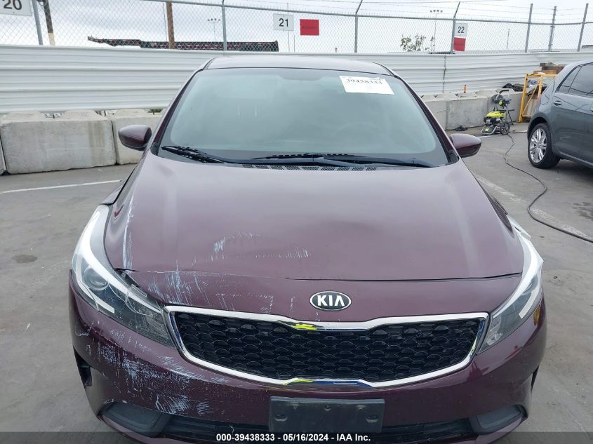 2017 Kia Forte Lx VIN: 3KPFL4A73HE053802 Lot: 39438333