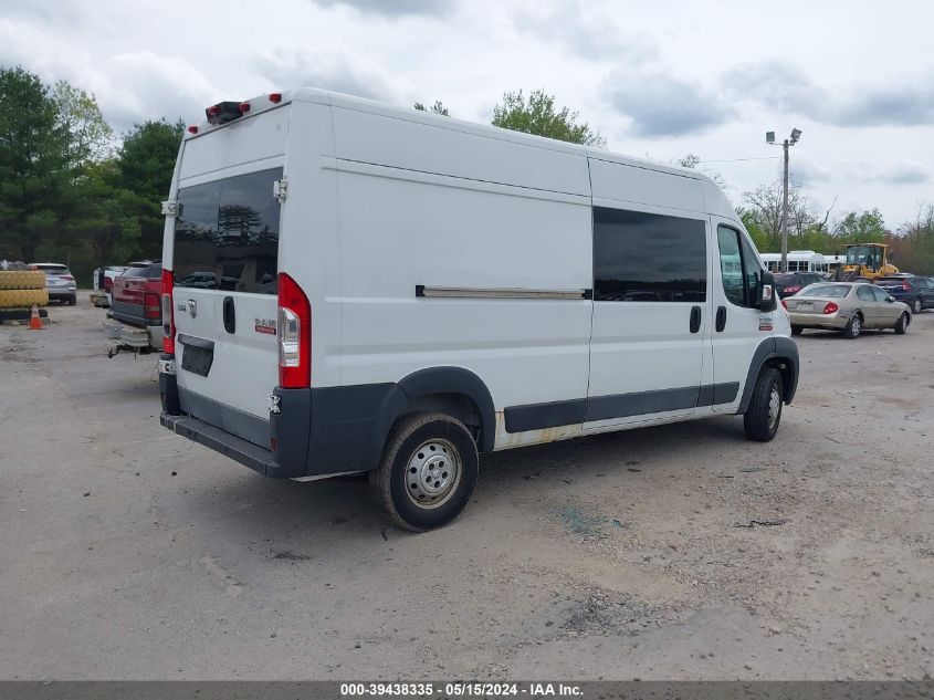 2016 Ram Promaster 2500 High Roof VIN: 3C6TRVDG0GE102995 Lot: 39438335