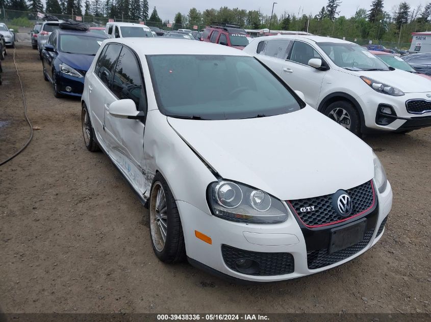 2009 Volkswagen Gti VIN: WVWHD71K49W002795 Lot: 39438336