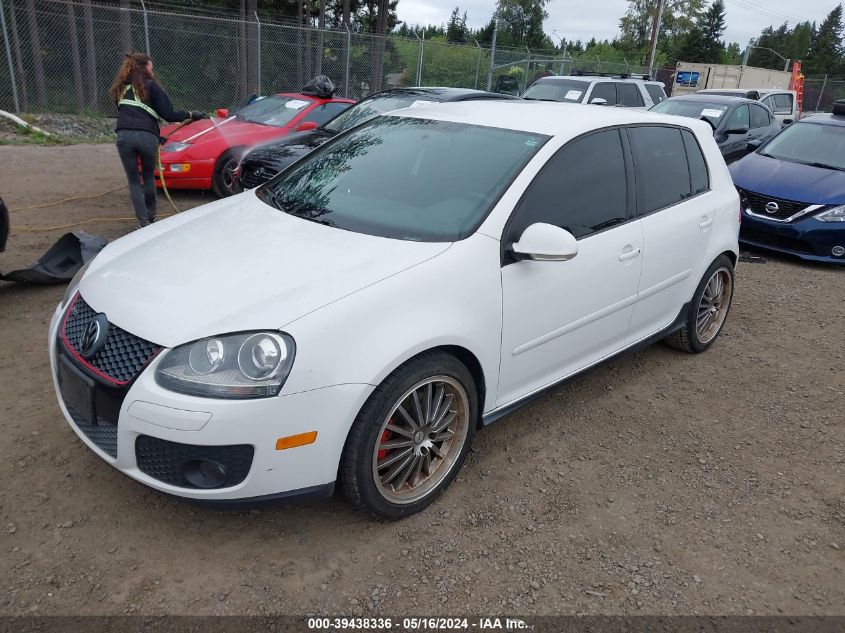 2009 Volkswagen Gti VIN: WVWHD71K49W002795 Lot: 39438336