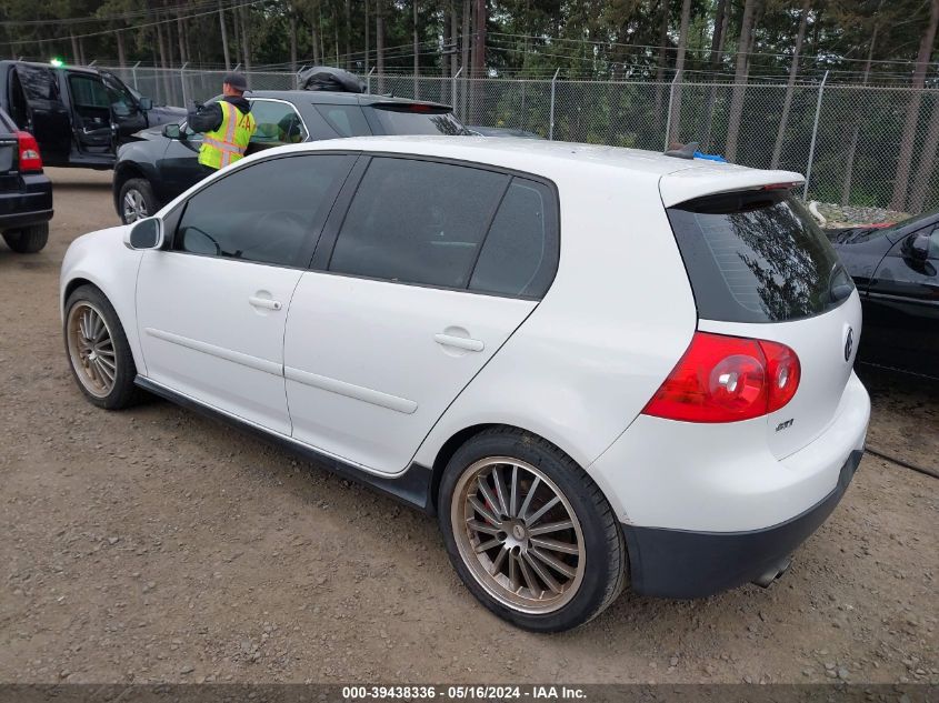 2009 Volkswagen Gti VIN: WVWHD71K49W002795 Lot: 39438336