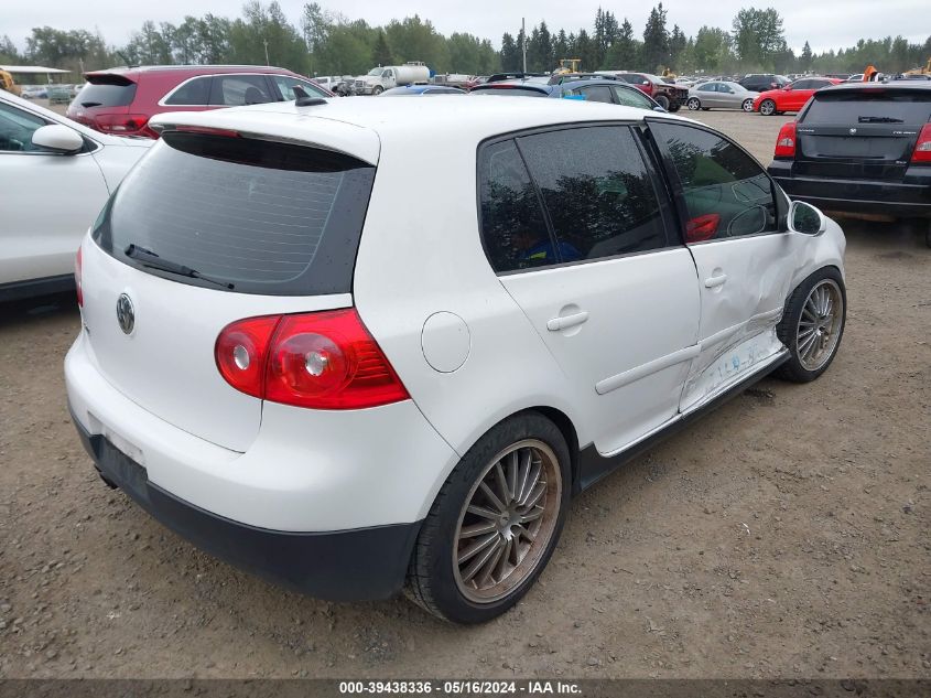 2009 Volkswagen Gti VIN: WVWHD71K49W002795 Lot: 39438336