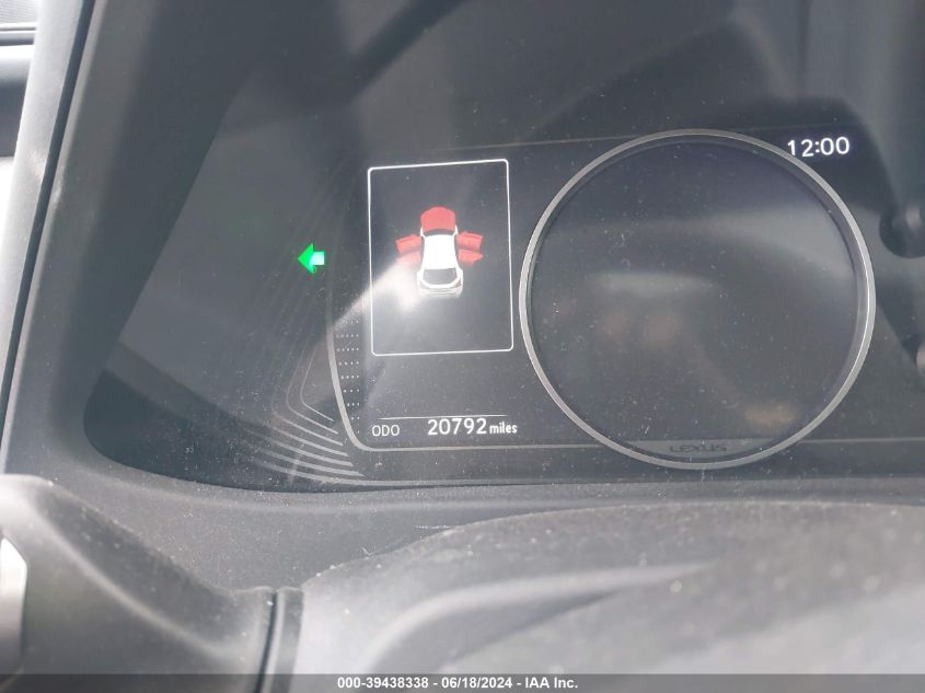 2023 Lexus Ux 250H VIN: JTHX6JBH5P2137003 Lot: 39438338