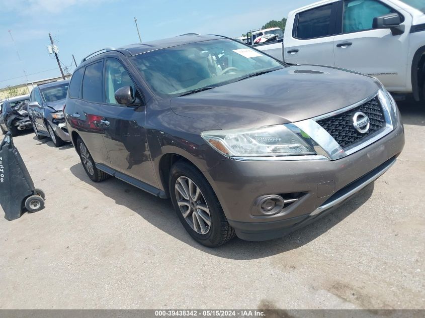 2015 Nissan Pathfinder S VIN: 5N1AR2MN8FC682141 Lot: 39438342