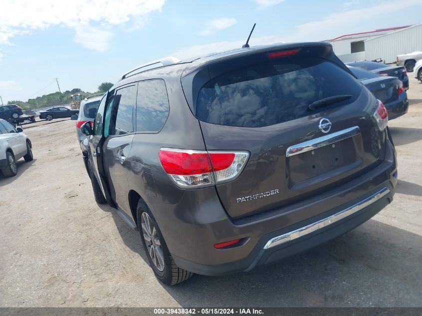 2015 Nissan Pathfinder S VIN: 5N1AR2MN8FC682141 Lot: 39438342