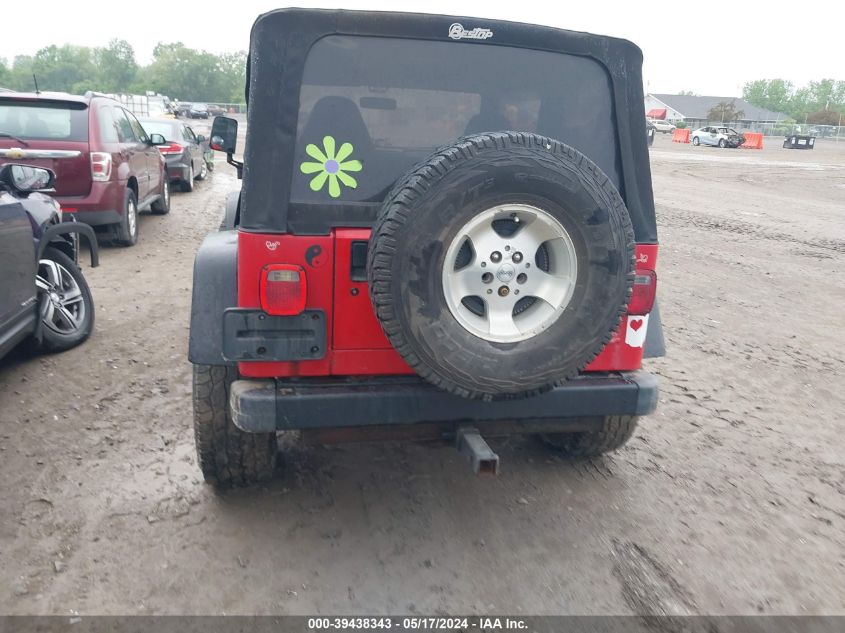 1999 Jeep Wrangler Sport VIN: 1J4FY19S2XP477697 Lot: 39438343