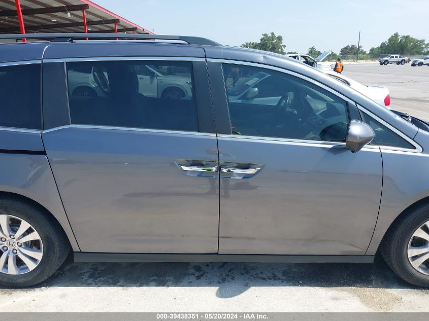 2014 Honda Odyssey Ex-L VIN: 5FNRL5H64EB026114 Lot: 39438351