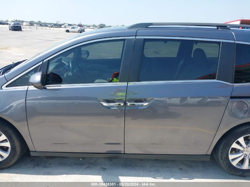 2014 Honda Odyssey Ex-L VIN: 5FNRL5H64EB026114 Lot: 39438351