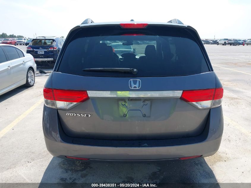 2014 Honda Odyssey Ex-L VIN: 5FNRL5H64EB026114 Lot: 39438351