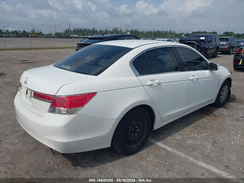 2012 Honda Accord Lx VIN: 1HGCP2F36CA089255 Lot: 39438355