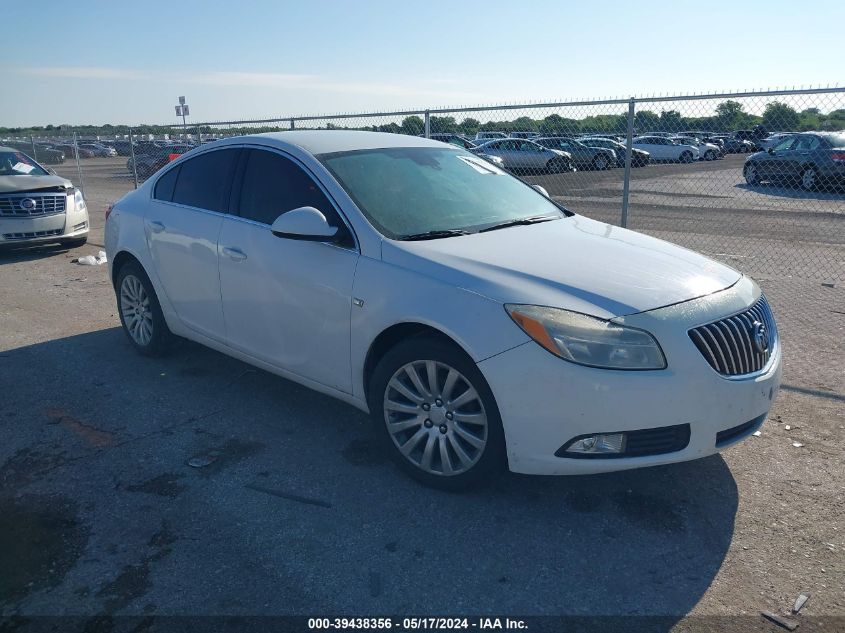 2011 Buick Regal Cxl Rl1 VIN: W04GN5EC0B1114328 Lot: 39438356