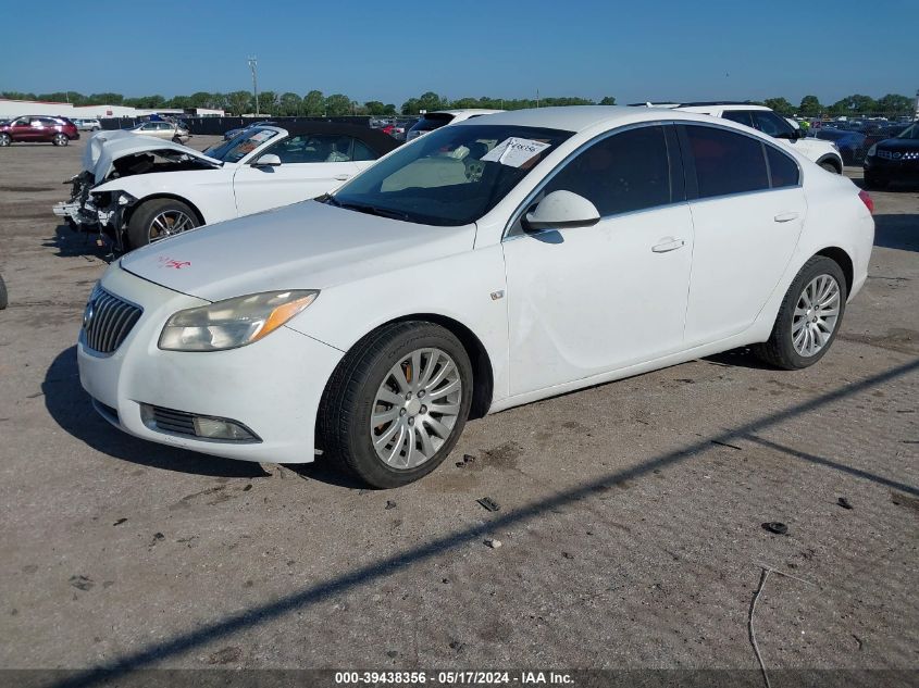 2011 Buick Regal Cxl Rl1 VIN: W04GN5EC0B1114328 Lot: 39438356