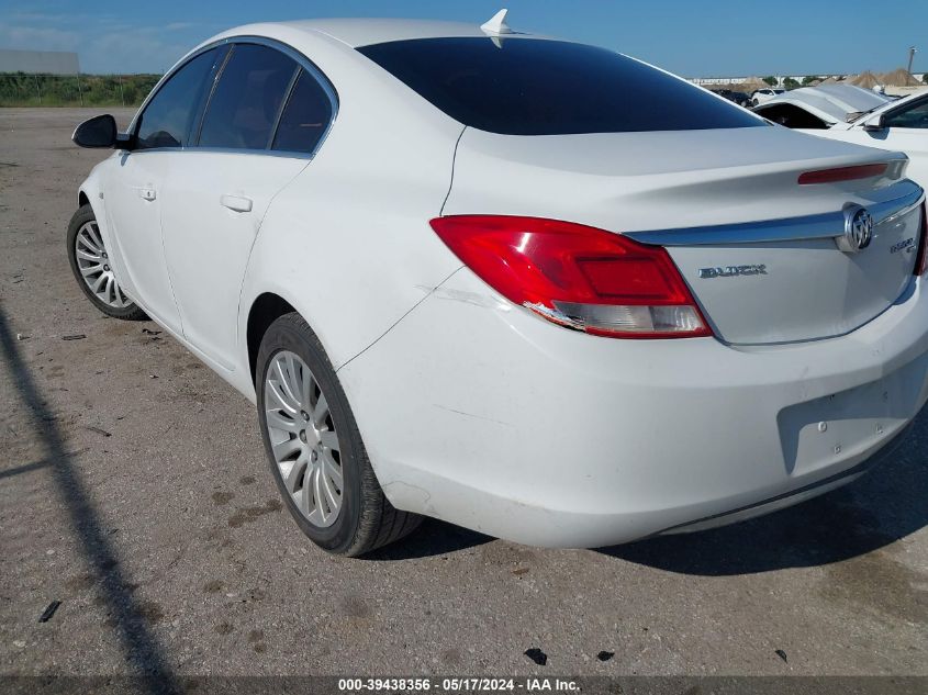 2011 Buick Regal Cxl Rl1 VIN: W04GN5EC0B1114328 Lot: 39438356