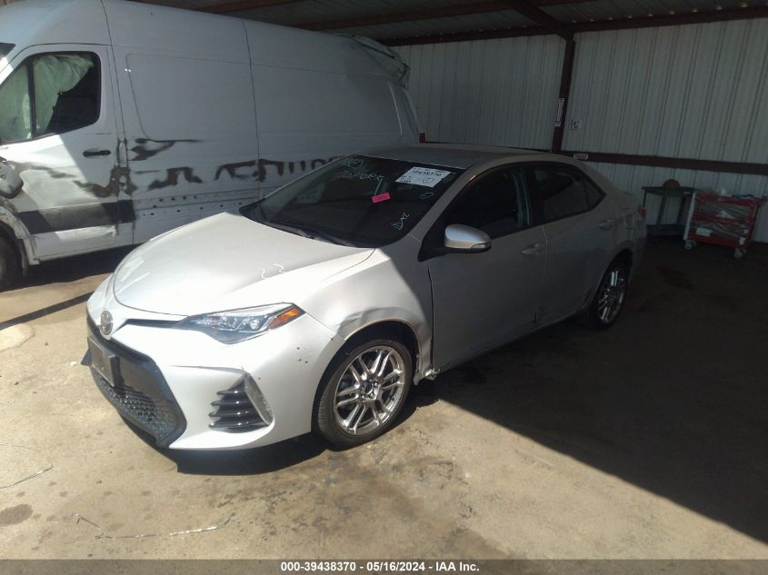 2018 Toyota Corolla Se VIN: 2T1BURHE1JC996790 Lot: 39438370