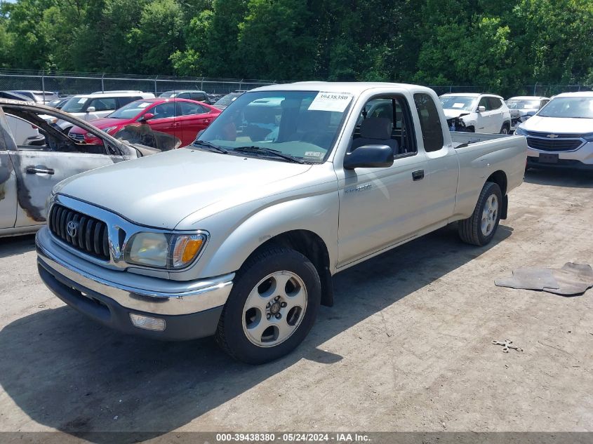 2001 Toyota Tacoma Xtracab VIN: 5TEVL52N91Z842811 Lot: 39438380