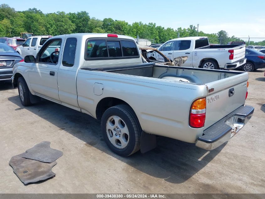 2001 Toyota Tacoma Xtracab VIN: 5TEVL52N91Z842811 Lot: 39438380