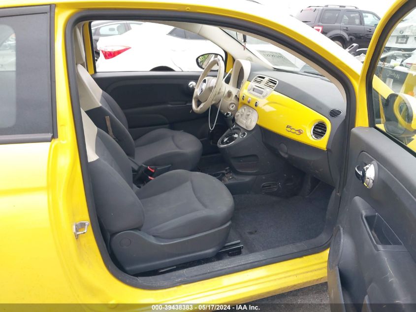 2015 Fiat 500C Pop VIN: 3C3CFFDRXFT756846 Lot: 39438383