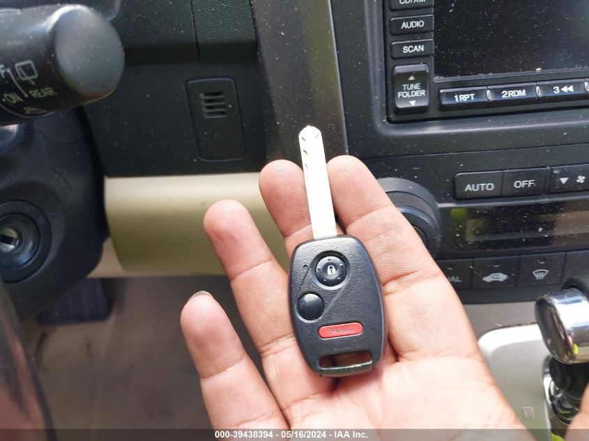 2008 Honda Cr-V Ex-L VIN: JHLRE48768C053509 Lot: 39438394