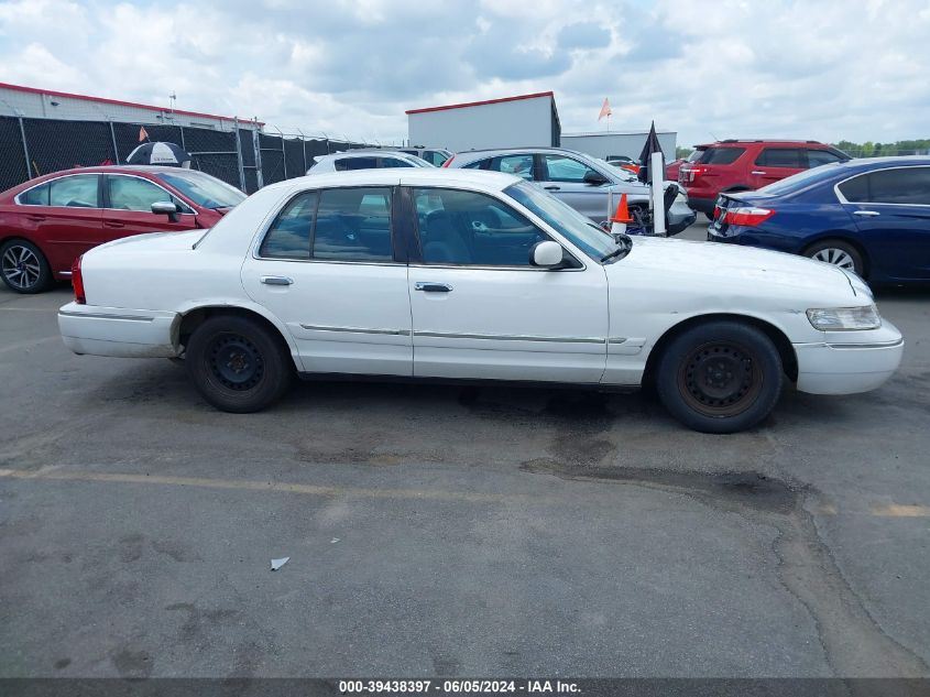 2000 Mercury Grand Marquis Gs VIN: 2MEFM74W4YX609402 Lot: 39438397