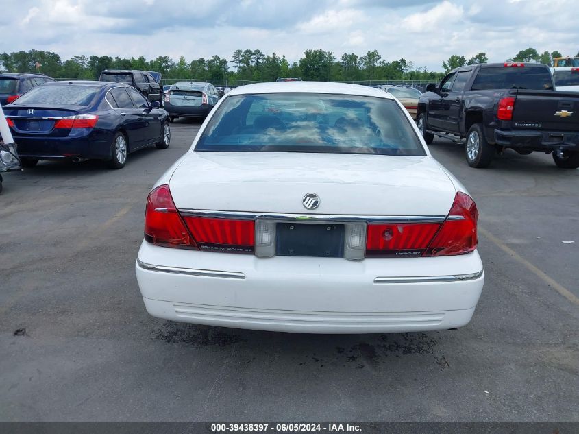 2000 Mercury Grand Marquis Gs VIN: 2MEFM74W4YX609402 Lot: 39438397