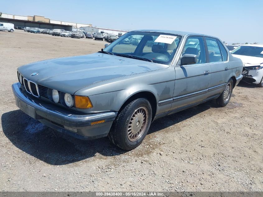 1989 BMW 735 I Automatic VIN: WBAGB4317K3214065 Lot: 39438400