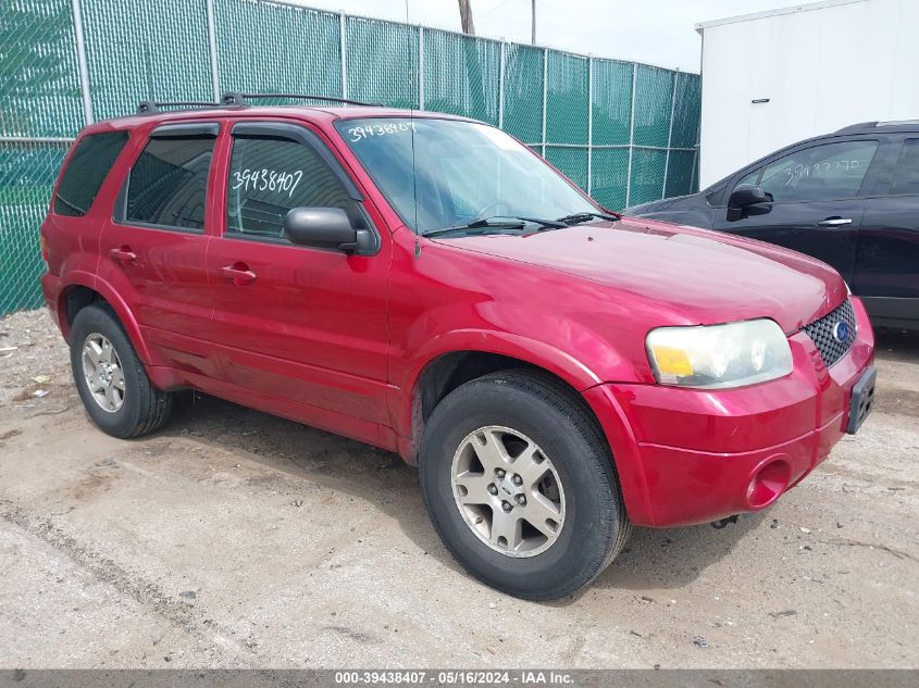 2005 Ford Escape Limited VIN: 1FMYU941X5KA86746 Lot: 39438407