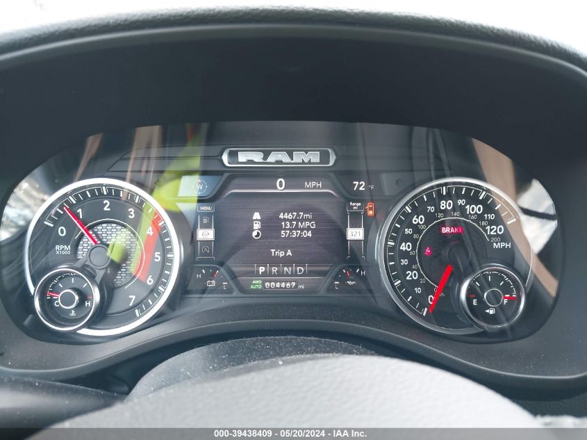 2023 Ram 1500 Laramie 4X4 6'4 Box VIN: 1C6SRFRT0PN563746 Lot: 39438409