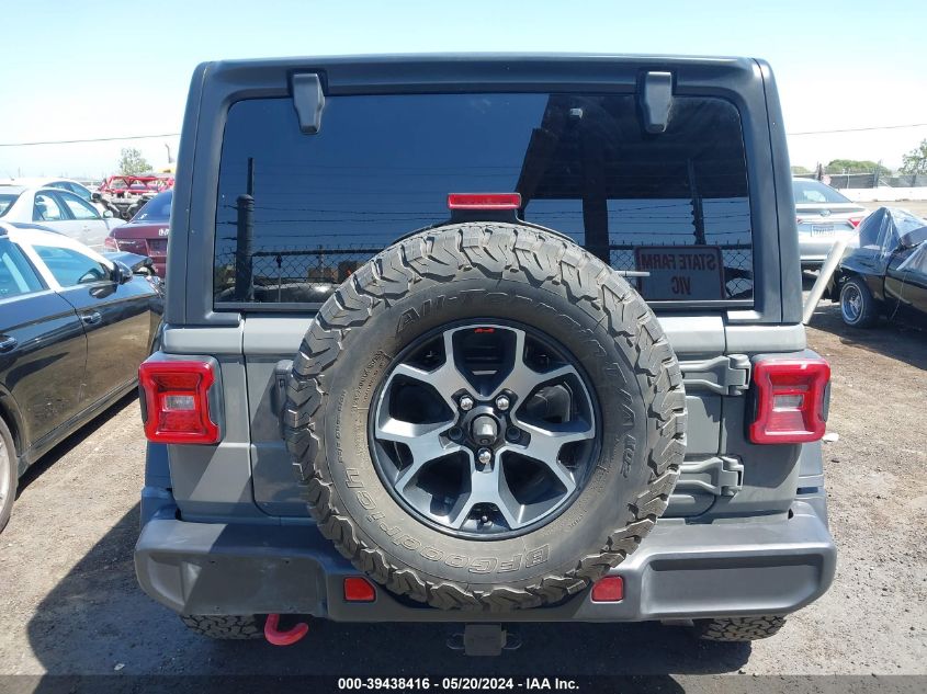 2021 Jeep Wrangler Unlimited Rubicon 4X4 VIN: 1C4HJXFG8MW597513 Lot: 39438416