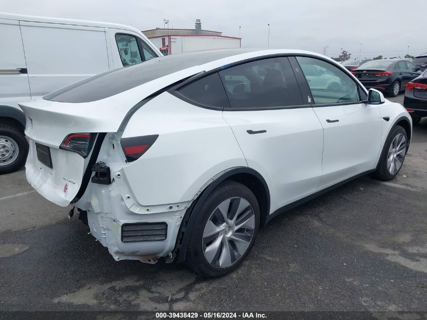 2023 Tesla Model Y Awd/Long Range Dual Motor All-Wheel Drive VIN: 7SAYGDEE6PF925391 Lot: 39438429