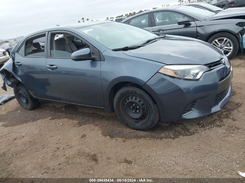 2015 Toyota Corolla Le Eco VIN: 2T1BPRHE3FC349919 Lot: 39438434