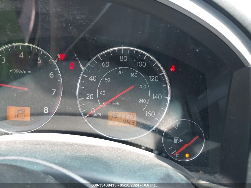 2005 Infiniti Fx35 VIN: JNRAS08U25X110083 Lot: 39438435