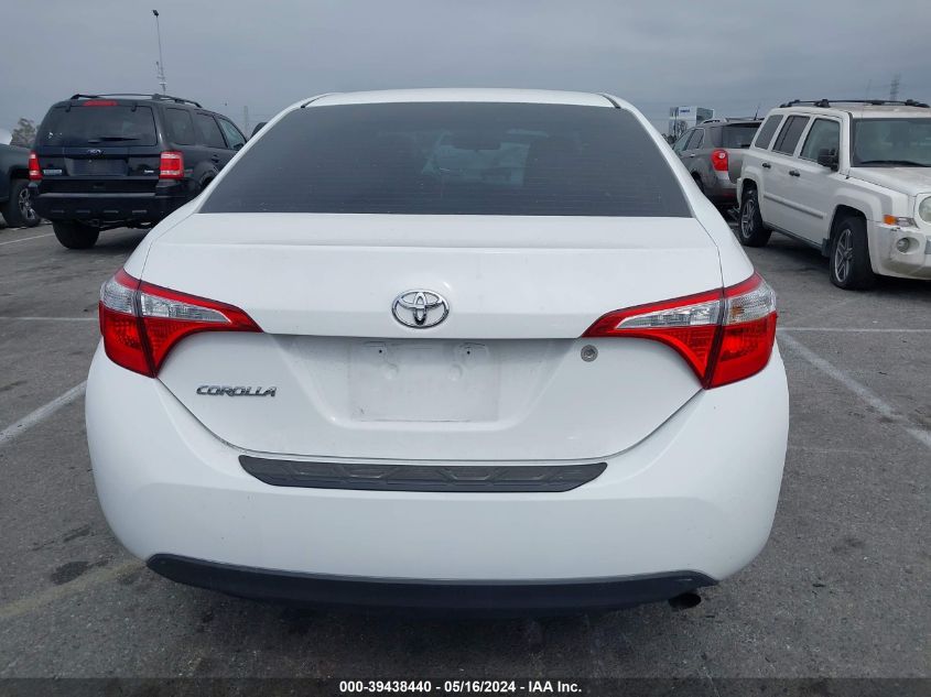 2016 Toyota Corolla L VIN: 5YFBURHE3GP510277 Lot: 39438440