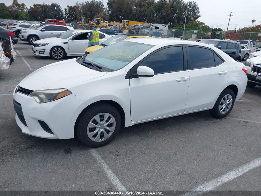 2016 Toyota Corolla L VIN: 5YFBURHE3GP510277 Lot: 39438440