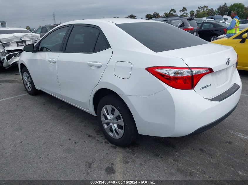 2016 Toyota Corolla L VIN: 5YFBURHE3GP510277 Lot: 39438440