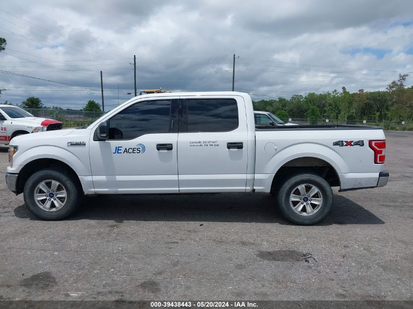 2019 Ford F-150 Xlt VIN: 1FTEW1E5XKKC92987 Lot: 39438443