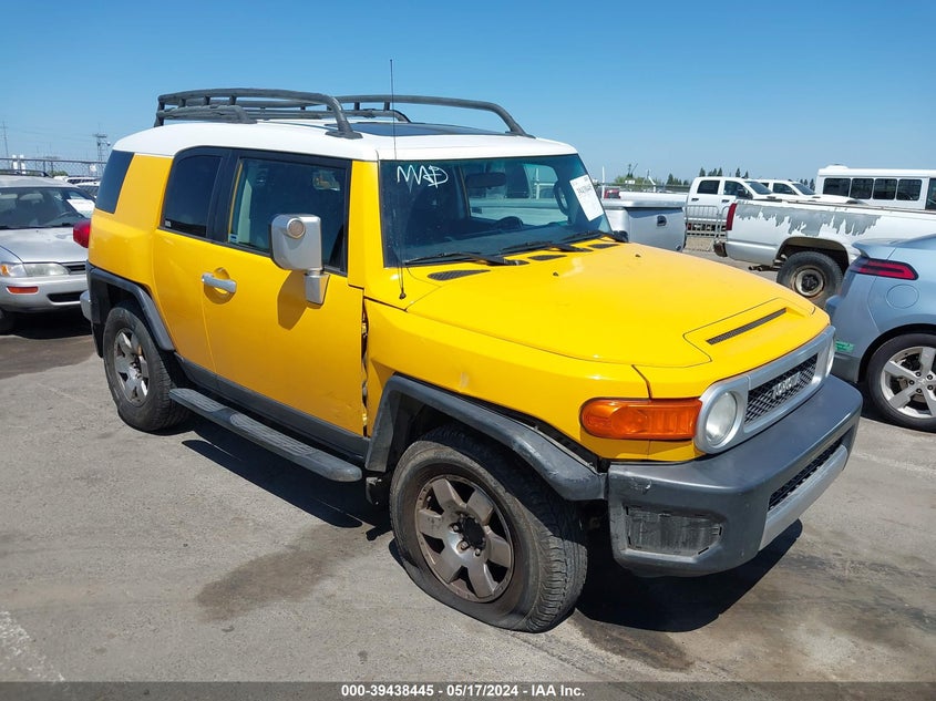2007 Toyota Fj Cruiser VIN: JTEBU11F770064239 Lot: 39438445