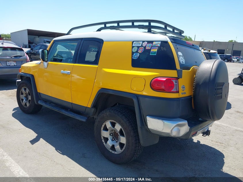 2007 Toyota Fj Cruiser VIN: JTEBU11F770064239 Lot: 39438445